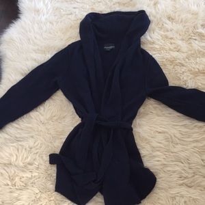 Hooded cardigan